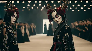 Japanese Kabuki Fashion Show