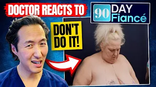 Her Fiance Decides Her Breast Reduction?!?! Doctor Reacts to 90 Day Fiance!