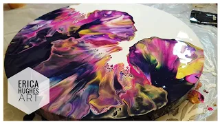 Dutch Pour / Paint and Water / The Great Switcheroo Collaboration! / Acrylic Pouring Techniques