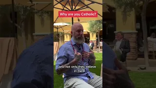 Best response to “why are you Catholic?” #catholic #jesuschrist #shorts