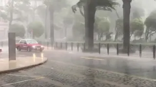 😱 TYPHOON MANGKHUT HONG KONG 2018😱