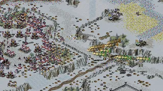 Red Alert 2 | Extra Hard Ai Mod | ICE Age | brutal Ai | 7 vs 1