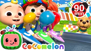 Balloon Boat Race | CoComelon | Songs and Cartoons | Best Videos for Babies