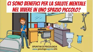 Ci sono benefici per la salute mentale nel vivere in uno spazio piccolo?