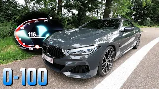BMW 840i Convertible 0-100km/h