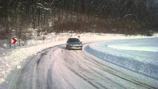 Peugeot 206 snow