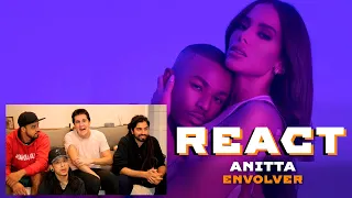 react ANITTA - ENVOLVER (Official Music Video) 🔥 reagindo