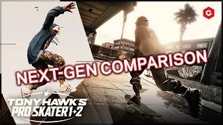 TONY HAWK PRO SKATER 1 AND 2 NEXT GEN UPGRADE COMPARISON (REMASTERED)