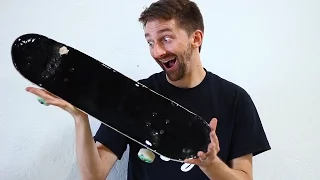 EXTREMELY FRAGILE CERAMIC SKATEBOARD