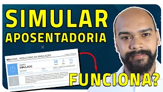 Simulador de APOSENTADORIA do MEU INSS FUNCIONA? da para Calcular a aposentadoria?