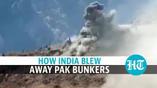 Watch how Indian forces blew away Pakistan bunker during LoC escalation