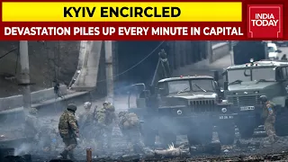 Tanks Advance Near Kyiv Even As Talks Continue, Russian Bombings Rock Ukraine's Capital City