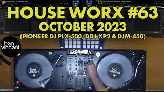 House Worx #63 October 2023 | Mixed by Ben Vincent [Nu-disco/ House / Re-edits]