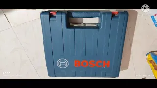 BOSCH hammer drill machine unboxing