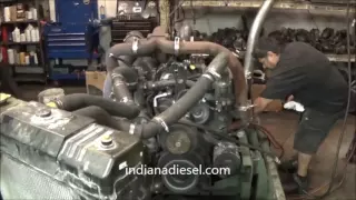 indianadiesel.com Detroit 8V92T only test run hours on engine