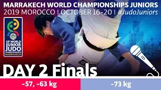 World Judo Championships Juniors 2019 - Day 2 Finals