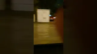 Heavy rain at Sharjah