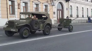 Ретро техника на Параде Победы 9 Мая 2023 года Санкт-Петербург