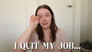 I quit my job... (a week in my life)