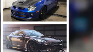 SRT4 vs Kia stinger GT