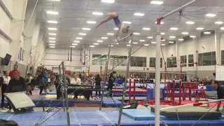 Level 10 Bars- Biles Invitational 2-16-19