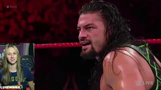 WWE Raw 8/6/18 Roman vs Constable Corbin