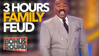 Steve Harvey Family Feud | 3 Hours Of the Best Moments