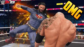 WWE Superstars as Superheroes in WWE 2K23