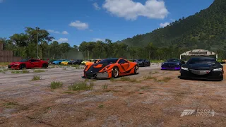 Drag Racing in a 2016 Spania GTA GTA Spano -- Forza Horizon 5