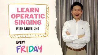 Lesson #8 "Soft Palate Training" - Operatic Singing With Louis Ong