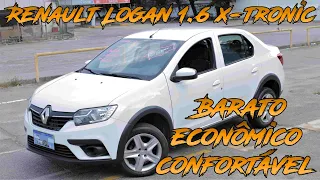 Renault Logan Zen 1.6 X-Tronic bom para a família e o trabalho.