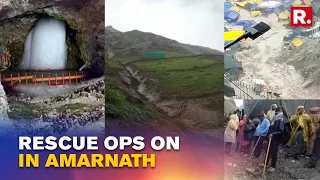 Jammu & Kashmir: ITBP PRO Updates On Amarnath Cloudburst & Flash Floods; Rescue Ops Underway