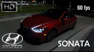 2020 Hyundai Sonata Limited | 60FPS | POV | Night Test Drive