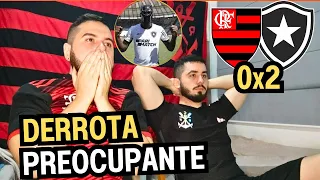 REACT MELHORES MOMENTOS FLAMENGO 0X2 BOTAFOGO - TIME PASSIVO E MAIS UMA DERROTA!!!