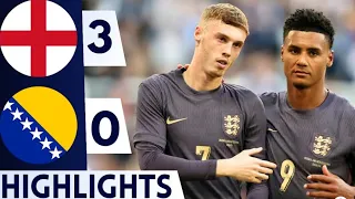 England VS Bosnia & Herzegovina Match Highlights & Goals | 3-0