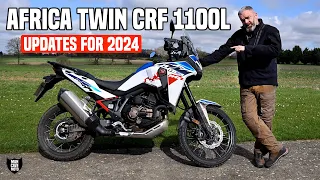2024 Honda Africa Twin CRF1100L Review - Key updates & changes for 2024