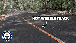 Longest Hot Wheels track! - Guinness World Records