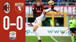 The Rossoneri are held by Torino at San Siro