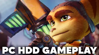 Ratchet and Clank Rift Apart PC Gameplay - Running on a HDD (RTX 4090 & AMD 7950x)