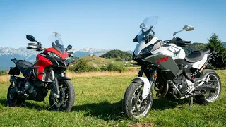 2020 BMW F900XR vs Ducati Multistrada 950S | Review