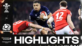 HIGHLIGHTS | WALES V SCOTLAND | 2024 MEN'S GUINNESS SIX NATIONS