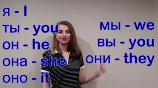 I, you, he, she, it , we, they Английский язык для начинающих English Урок / Занятие №2