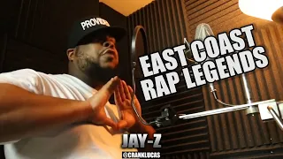East Coast Rap Legends Be Like | Crank Lucas