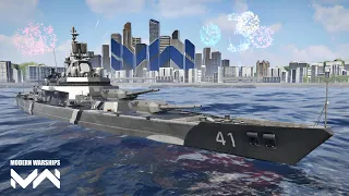 FGS BISMARCK buff airdefense. Alpha Test : Modern Warships