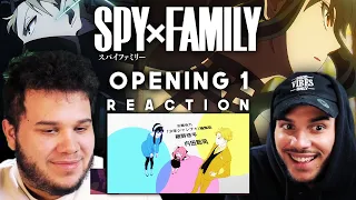 Spy x Family Opening 1 REACTION | Mixed NUTS !!