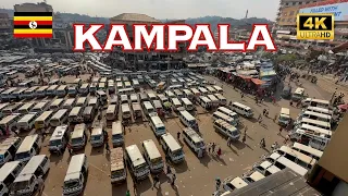 [4K] Kampala Uganda 🇺🇬🐧 Beautiful Walking Tour