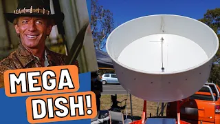 That's not a Dish..... THAT'S A DISH! Ham Radio EME | Moonbounce