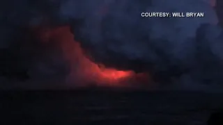 Lava bomb video courtesy Will Bryan