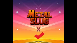 Metal Slug X on Neo Geo Mini