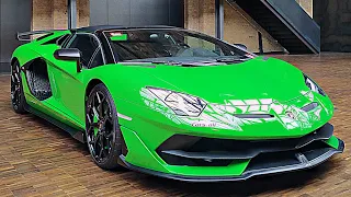 2022 Lamborghini Aventador SVJ Roadster 770Hp V12 - Incredible Racing Car! Exterior, Interior, Sound